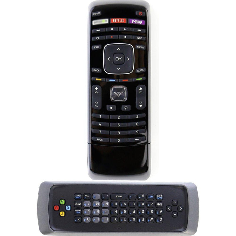 New Smart TV QWERTY Keyboard Remote Control XRT302 Fit for Vizio E601i-A3 E701i-A3 E650i-A2 D650i-B2 M420SV M470SV M550SV M320SR E3D320VX E552VL E472VL M470VSE M650VSE M550VSE M420KD M370SR M420SR