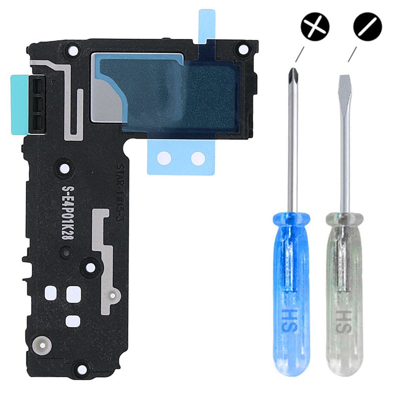 MMOBIEL Loud Speaker Compatible with Samsung Galaxy S9 Plus 2018 - Ringer Buzzer Flex Cable Loudspeaker Replacement - Incl. Screwdrivers