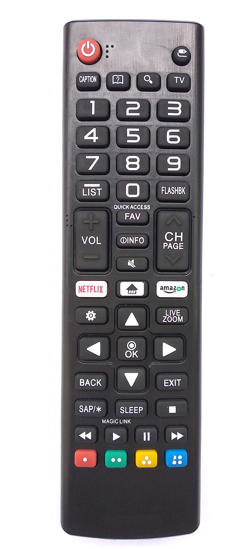 Universal Remote Control for Lg TV 32LJ550M 43LJ5500 43UJ6300 49LJ550M 49UJ6300 49UJ6500 55LJ5500 55LJ550M