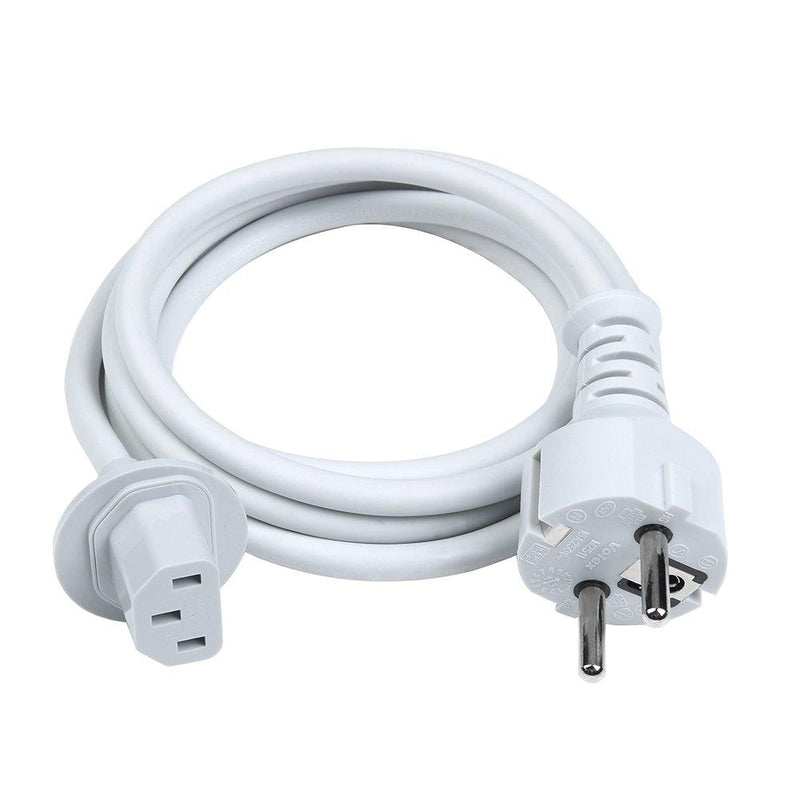 WESAPPINC Replacement Europe EU Plug Extension Cable for Apple iMac G5 20" 21.5' 24" 27" Power Supply Cord fit for 2002-2011
