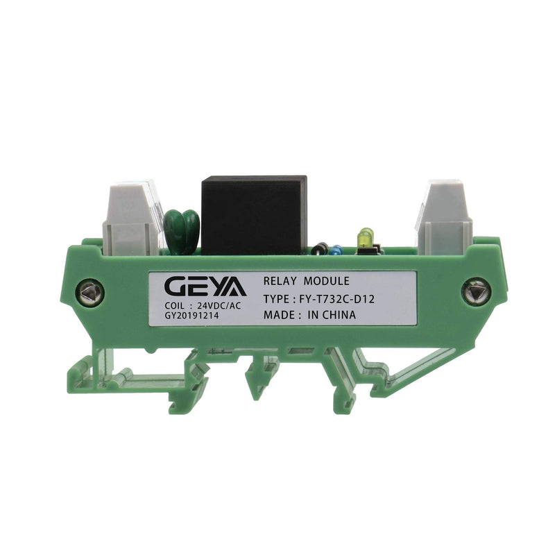 GAEYAELE 2 Channel Relay Module AC/DC 12V 24V AC231V Relay Interface 12VACDC 100