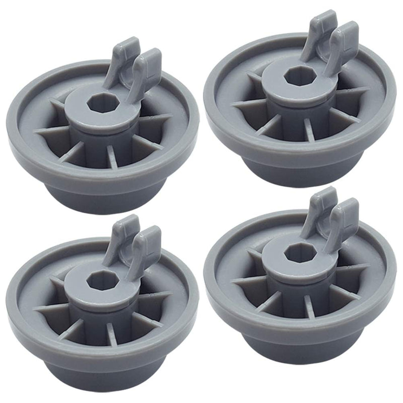 Geengle 165314 4-Pack Dishwasher Lower Rack Wheel Replacement for Bosch and Kenmore Dishwasher - Replaces 00420198 420198 PS3439123