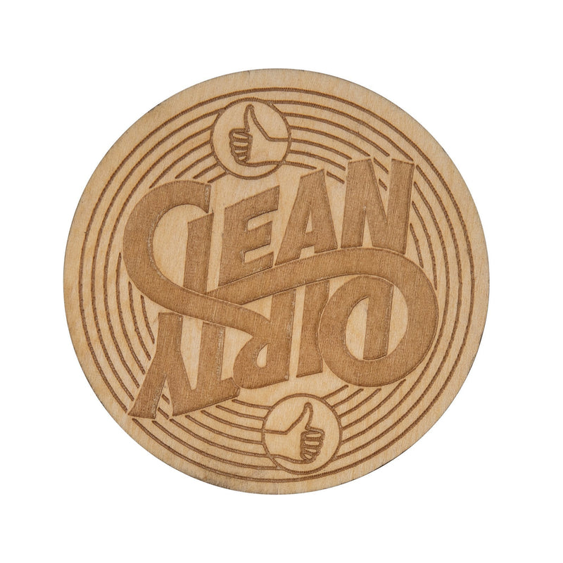 Stellar Factory Rotatable Wood Dishwasher Magnet