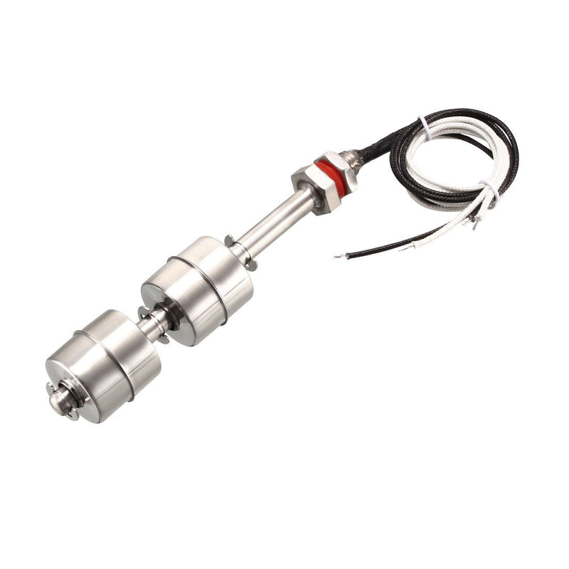 uxcell Stainless Steel Float Switch for Water Pump Tank Swim Pool Garden Pond Liquid Water Level Sensor M10 134mm Length