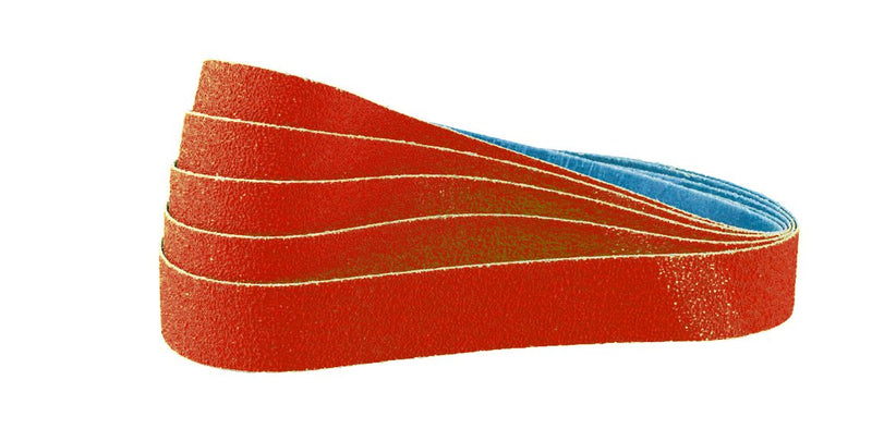 CS Unitec 38100 Pipe-MAX Ceramic 100 Grit Abrasive Grinding and Surface Preparation Belts for All Metals Pipe, Curved Surfaces and Handrails (Pack of 10)