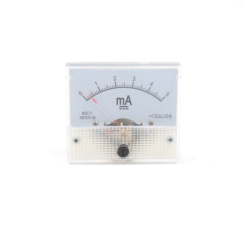 Karcy DC 0-5mA Analog Current Panel Meter DC For Auto Circuit Or Other Voltage Measurement Devices Amperemeter Tester Gauge 5mA