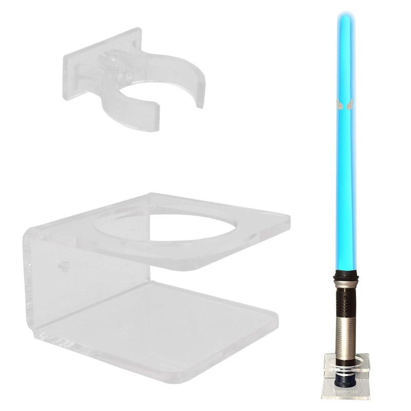 YYST Clear Light saber Wall Mount Wall Rack Wall Holder - Hardware Included. 1