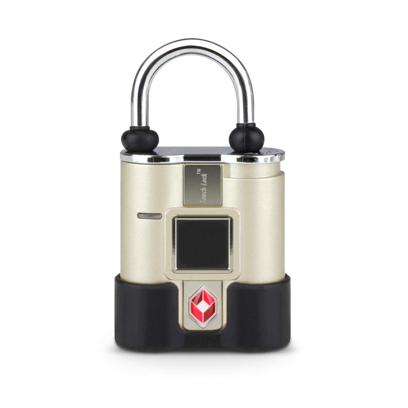 Aluratek Bio-Key TouchLock TSA Approved All Weather Keyless Bio-Lock with Fingerprint Recognition - Touchscreen (ATLTSAF)