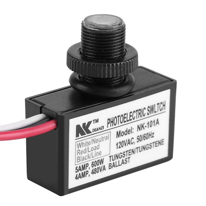 AC 120V Dusk to Dawn Sensor Photoelectric Switch Light Photocell Sensor Lighting Switch
