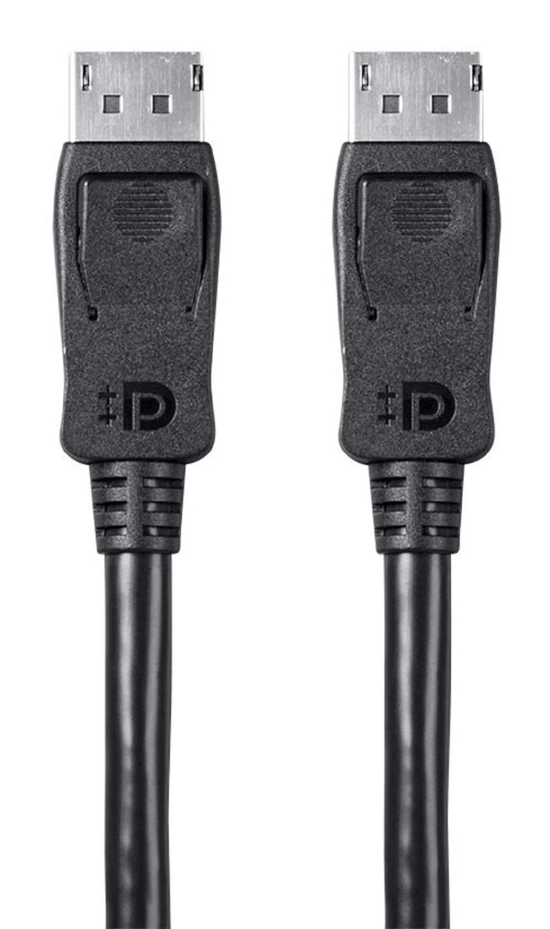 Monoprice DisplayPort 1.4 Cable - 1.5 Feet - Black | for Computer, Desktop, Laptop, PC, Monitor, Projector, Dell, ASUS, and More - Select Series 1.5ft