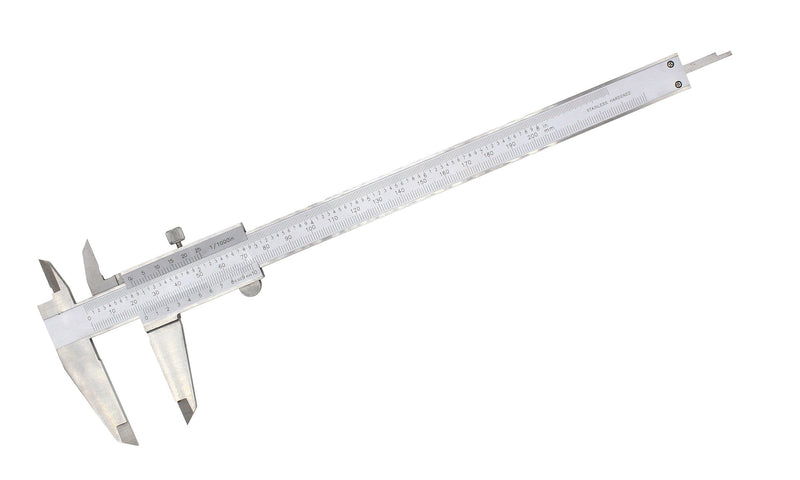 Precision Durable Stainless Steel Vernier Caliper Measurements Measuring Tool 8 Inch 200mm Range