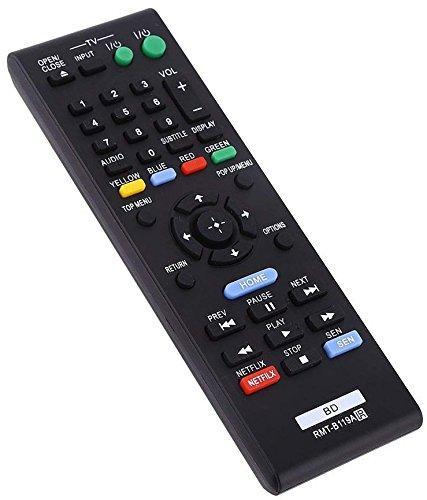 New Remote RMT-B119A Compatible with Sony Blu-Ray Disc DVD Player BDP-BX59 BDP-S390 BDP-S590 BDP-BX110 BDP-S1100 BDP-S3100 BDP-BX310 BDP-BX510 BDP-S580 DP-BX510 BDP-BX59 BDP-BX39