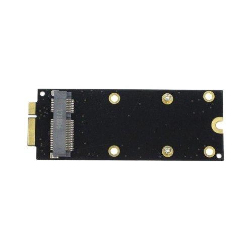 7+17 Pin mSATA SSD To SATA Adapter Card for Macbook 2012 Pro MC976 A1425 A1398