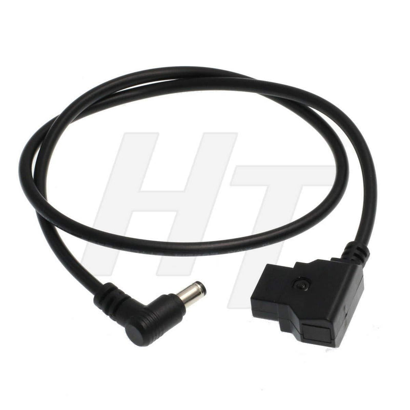 HangTon D-tap Right Angle 12V DC Barrel Power Cable for Feelworld F7 Pro, Atomos Inferno, Blackmagic Video Assist Monitor 24''