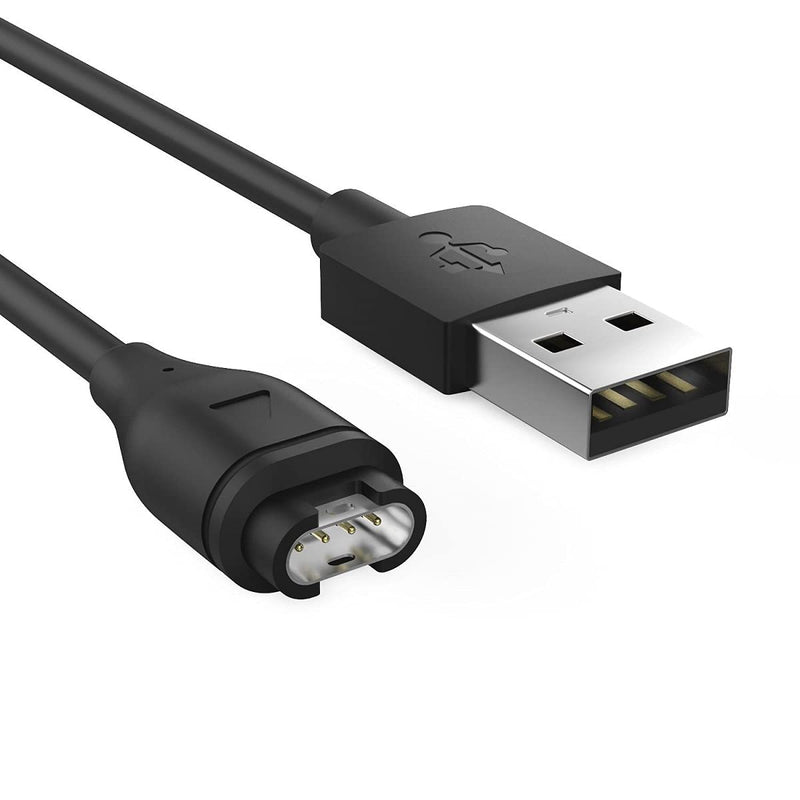 Garmin Fenix 5/5S/5X/Plus/6/6S/6X/Pro Charger, Ankky Replacement USB Data Sync Charging Cable Wire 3.3ft for Garmin Fenix 5/5S/5X/Forerunner 935/Quatix 5/Quatix 5 Sapphire/Vivoactive 3 Watch, Black