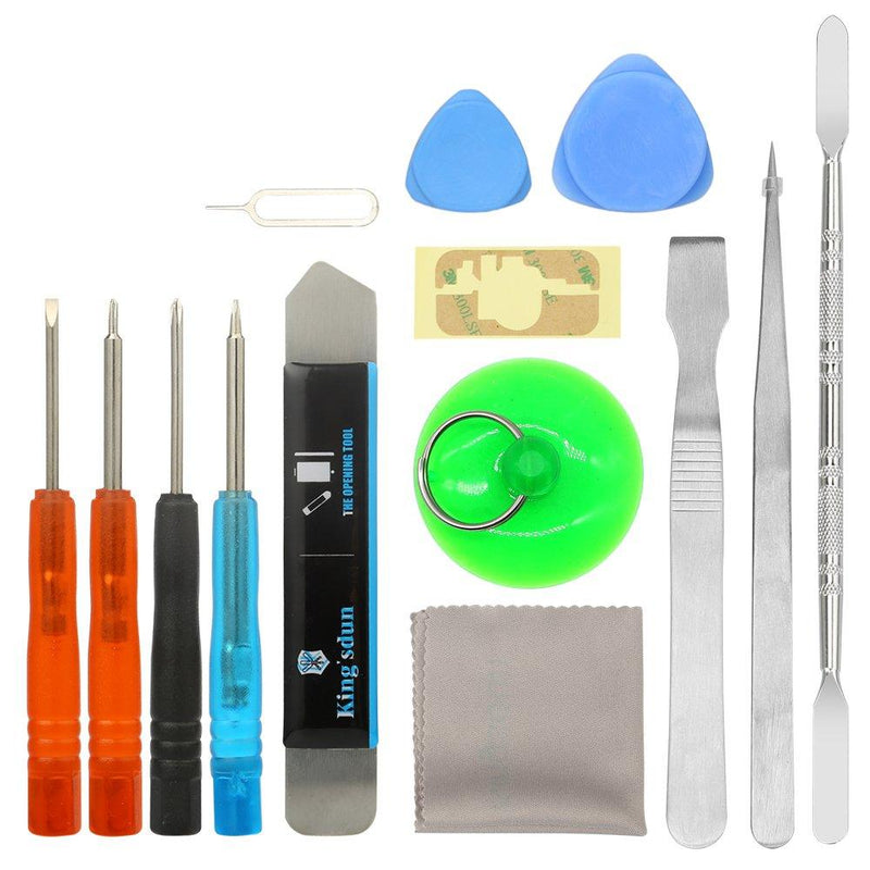 14 in 1 Repair Replacement Cleaning Tool kit for Phone iPhone x/4/4s/5/5s/6/6s/Plus/7/Plus/8/Plus 14 in 1