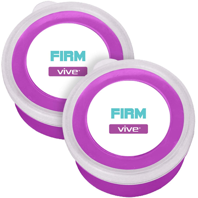 Vive Therapy Putty, Occupational Hand Tools (2 Pack) - Sensory Stress Relief - for Physical Exercise, Finger Pain, Grip Strength, Rehab, Arthritis, Adults, Forearms, Fidgeting, Motor Skills Purple