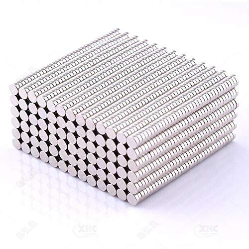 AYGYIYH 250Pieces Brushed Nickel Pawn Type Magnetic Push pin, Refrigerator Magnet, Office Magnet, Dry Erase Board Magnetic Needle, whiteboard Magnet, Round Stainless Steel Magnet, 2x1mm 250 Pieces