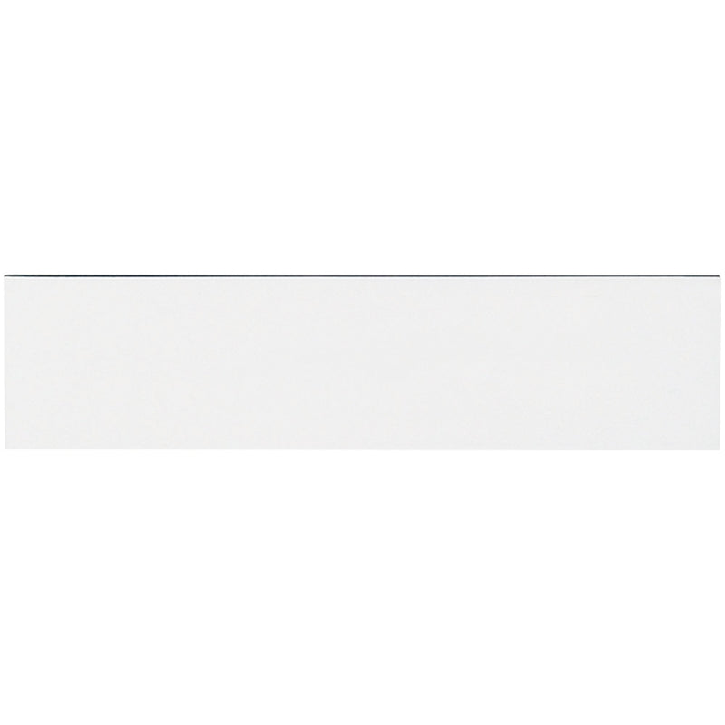 Top Pack Supply Warehouse Labels, Magnetic Strips, 1" x 4", White (Pack of 25)