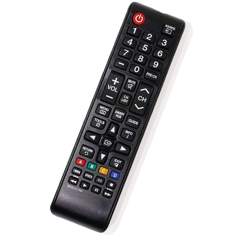 New BN59-01199F Replace Remote fit for Samsung TV ED LCD HDTV UN32J525DAFXZA UN32J4500AF UN43JU640DF UN60J6200AF UN60J620DAF UN60JU6400F UN60JU6400FXZAL UN60J6200AFXZA UN60J620DAFXZA