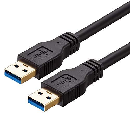 USB to USB Cable Male to Male 20 ft,Ruaeoda Long USB 3.0 Cable A to A for Data Transfer Hard Drive Enclosures, Printer, Modem, Cameras 20 Feet