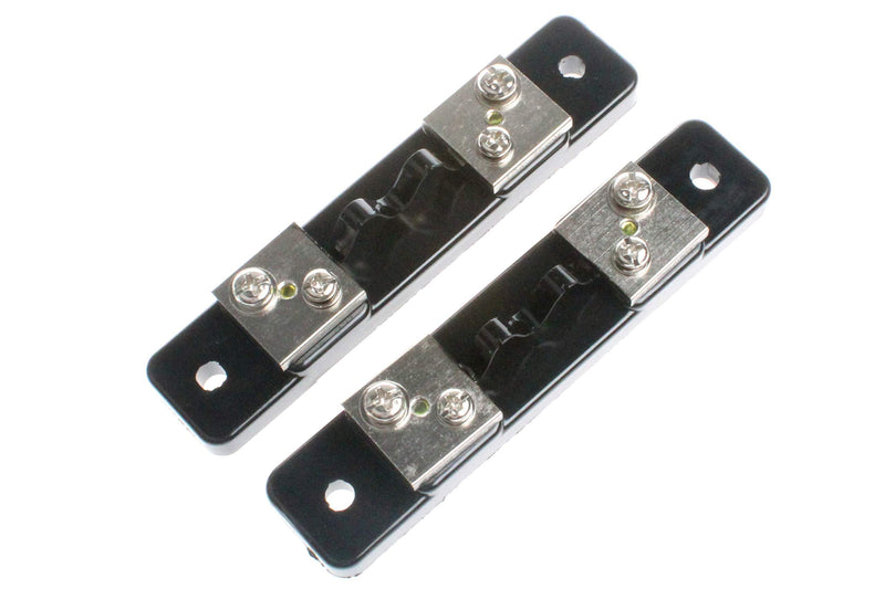 NOYITO 20A 75mV Metal Shunt Resistor External Shunt for Current Ammeter Analog Panel Meter (Pack of 2)