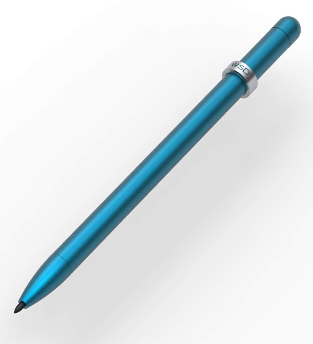 WSD Mechanical Pencil,Magnetic Control Pencil,CNC Machined,Used in Different Colors Pencil Refills, Refills Diameter2.0mm Blue