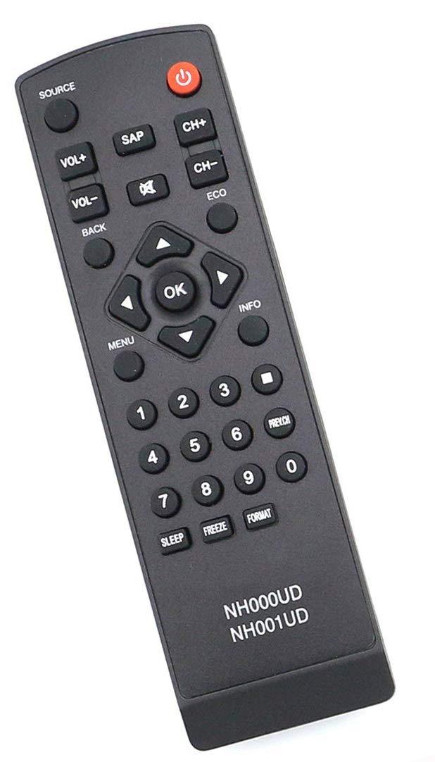Smartby NH000UD NH001UD Remote Control Compatible with Emerson Sylvania LC320EM2 RLC320EM LC320EM1 CLC320EM2F CLC401EM2F LC190EM1 LC190EM2 LC220EM1 LC220EM2 LC260EM1 LC260EM2 LC260EM2A