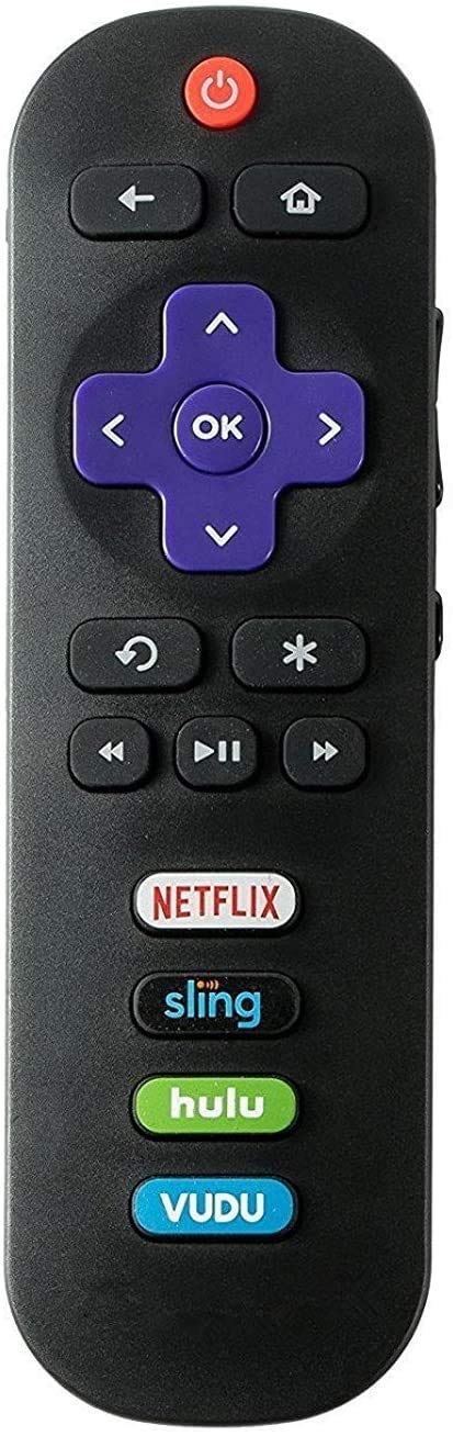 Remote Control fit for TCL Roku TV 65S405 65S401 55UP120 55US57 55S401 55S405 50FS3750 55FS3700 49S405 48FS3700 48FS3750 43FP110 43UP120 43S405 40FS3800 40S3800 32S3850 32S3700 32S3800 32S301 32S800