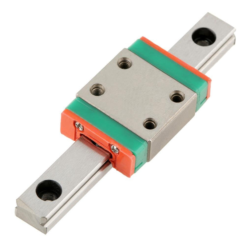 LWL7B Miniature Linear Guide Rail 7mm Width Slide Block for 3D Printer CNC Machine(55MM) 55MM