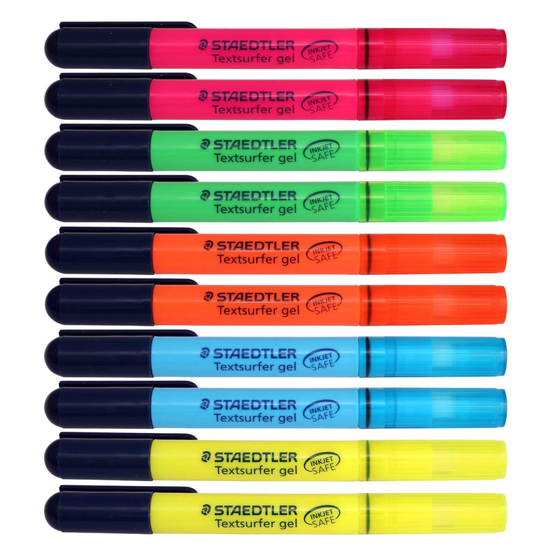 Staedtler Highlighter Textsurfer Gel 264 Color mixing -Pack of 10