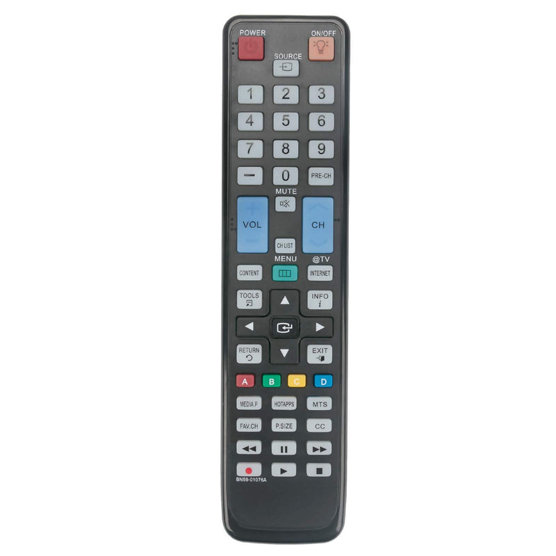 New BN59-01076A BN5901076A Replace Remote Control Compatible with Samsung LCD TV LN40C670 UN46C6900 LN55C670 UN46C6900 UN46C6900VF UN46C6900VFXZA UN55C6900 UN55C6900VF UN55C6900VFXZA UN65H8000AFXZA