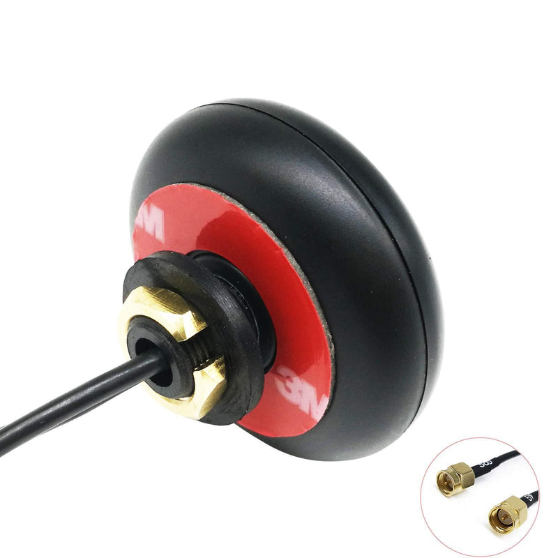 2G 3G 4G LTE Antenna BD GSM GPS Combined Antennas Outdoor Screw Mount Combo Mimo Antenna 3.5dbi with Dual SMA Male Connector 9.8ft RG174 Coaxial Cable