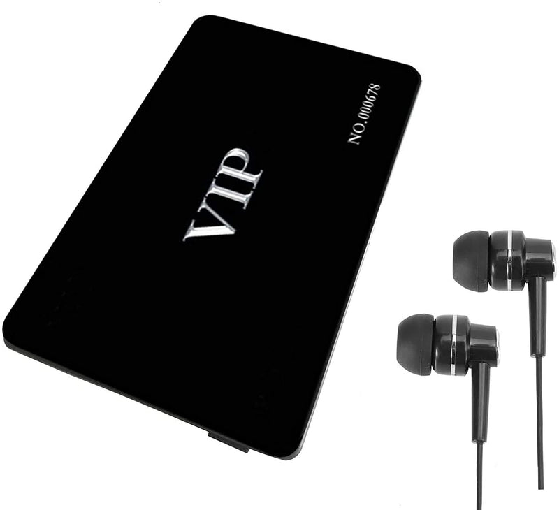 Voice Recorder Cards, 16GB Noise Canceling Voice Activated Recorder 40 Hours Battery Recording Time, External Memory Card, USB Files Transfer,Playback,MP3 Player