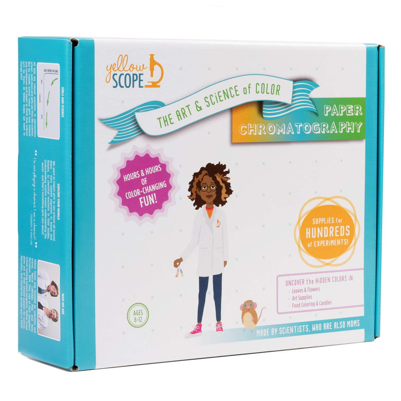 YELLOW SCOPE | Paper Chromatography Kit: The Art & Science of Color. Explore Chemistry with This Creative Science Kit!