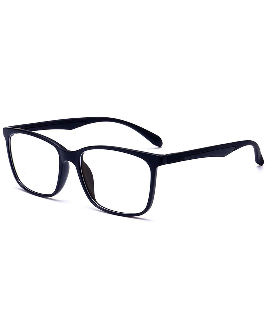 ANRRI Blue Light Blocking Glasses Lightweight Eyeglasses Frame Filter Blue Ray Computer Game Glasses Classic Black