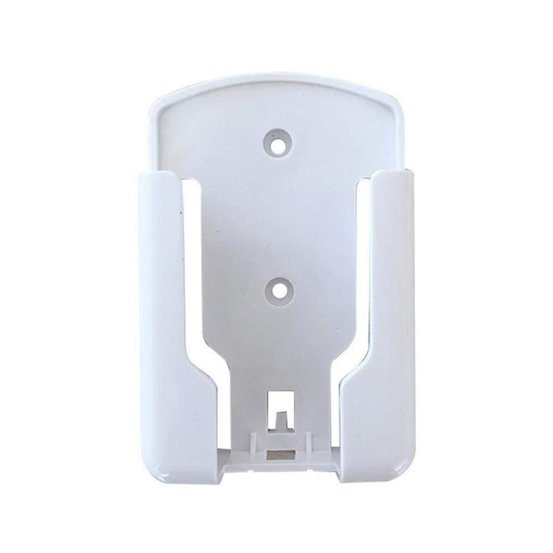 MOMOFULL Remote Holder Wall Mount Media Controller Organizer White Plastic Storage Box