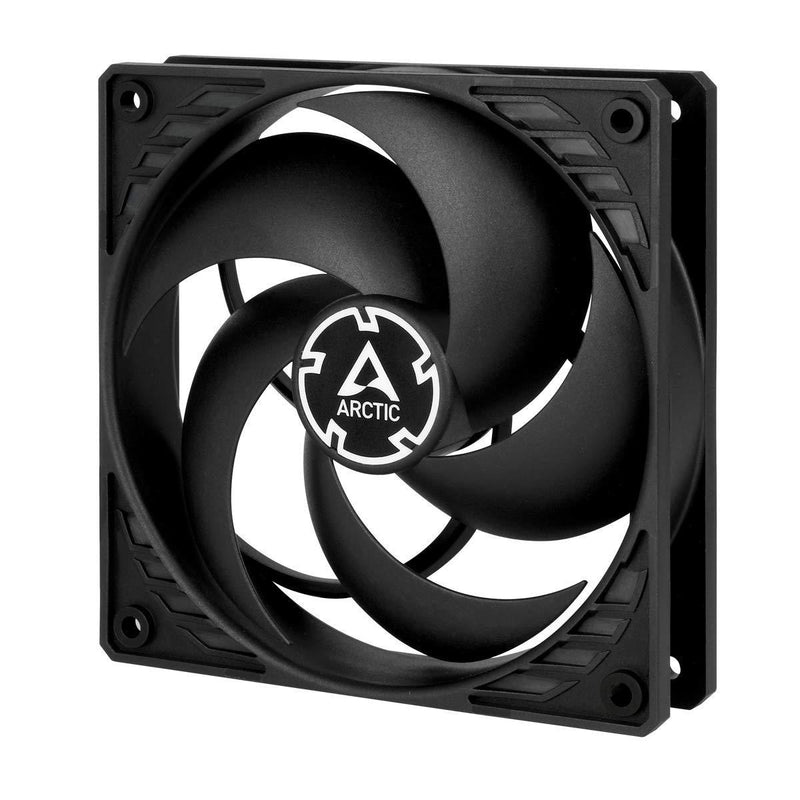 ARCTIC P12 Silent - 120 mm Case Fan, Pressure-optimised, Extra quiet motor, Computer, Fan Speed: 1050 RPM - Black