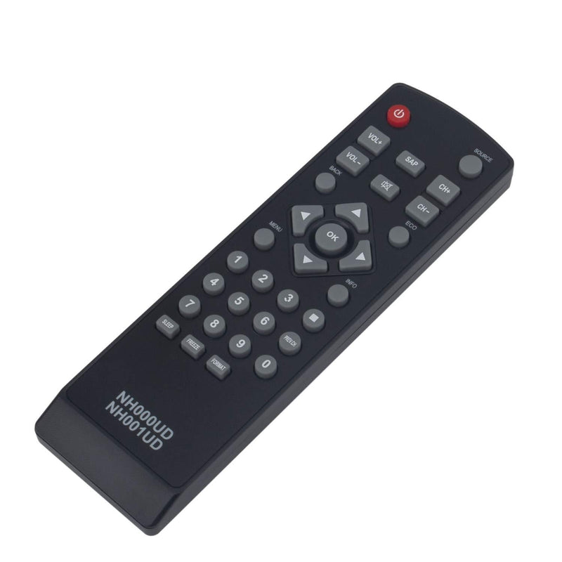 NH000UD NH001UD Replace Remote Suit for Emerson Sylvania TV LC190SL1 LC195EMX LC195SLX LC220SL1 LC320SL1 LC320EMX LC320EMXF LC260EM1 LC260EM2 LC320EM1 CLC320EM2F LC370EM2 RLC370EM2 CLC401EM2F