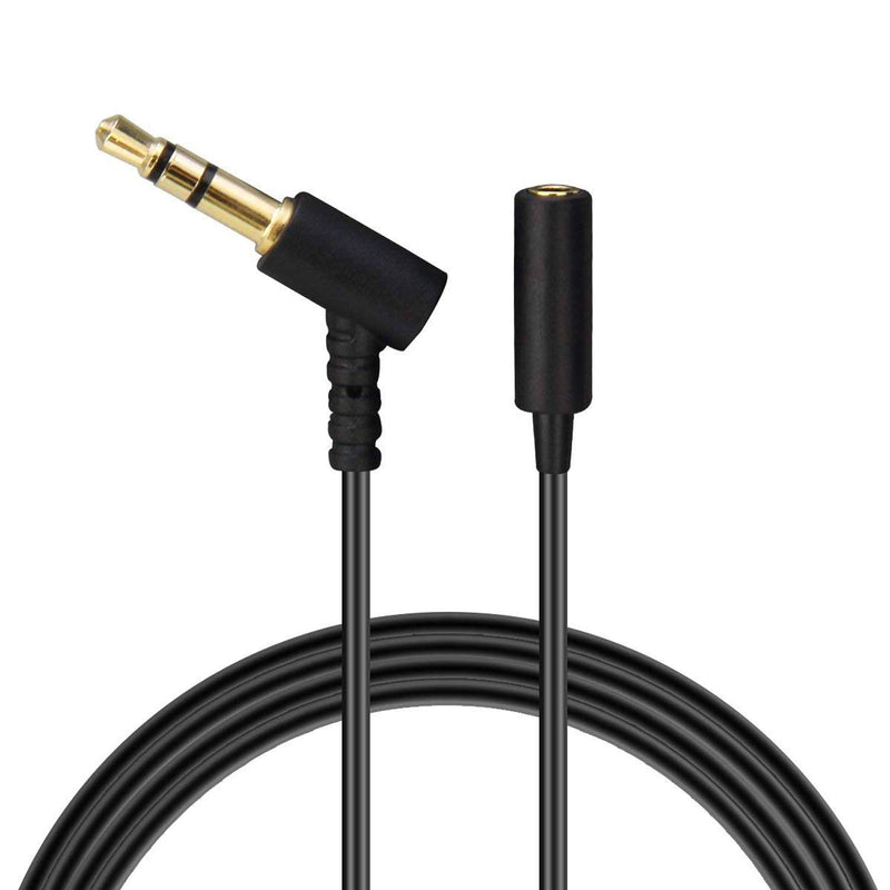 Headphones Extension Cable Cord Line Compatible with Bose On-Ear Headphones, Earphone, Speakers / 3.5mm Male to Female Replacement Stereo Audio Cable - 4FT