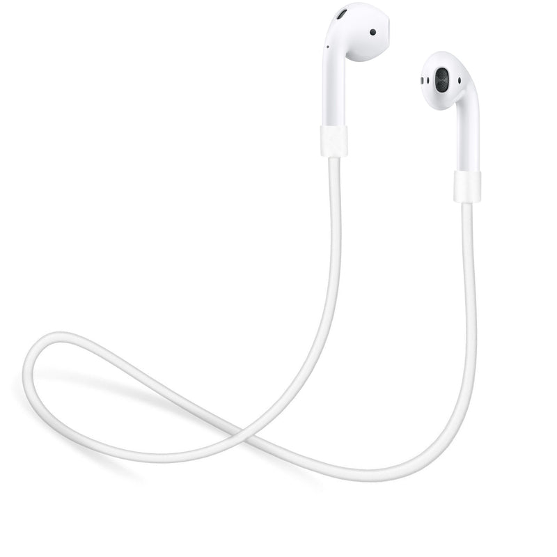 innoGadgets Strap for Apple AirPods | Smart Accessory â€“ Never Lose Your AirPod | Connector Wire Cable Cord for AirPods | White - 22 inches Strap for AirPods