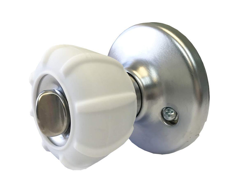 New Enjoy Cover - Door Knob Cover Grips Non Slip Arthritis & Senior Living Aids Grippy Easy Open Decorative. Simple Functional Effective Solution- 4 Pack (White, Tylo)