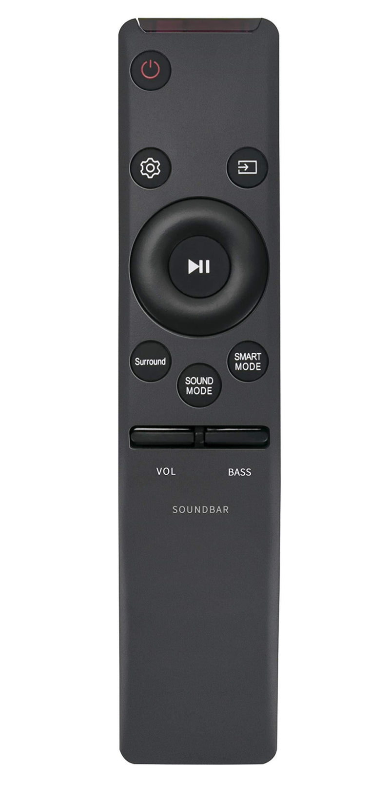 New AH59-02759A Replace Remote fit for Samsung 2017 Sound+ Soundbar HW-MS650 HW-MS6500 HW-MS651 HW-MS550 HW-MS551 HM-MS650 HW-MS751 HW-MS650 HW-MS6501 HW-MS750 HW-MS57C HW-MS650/ZA HW-MS651/ZA