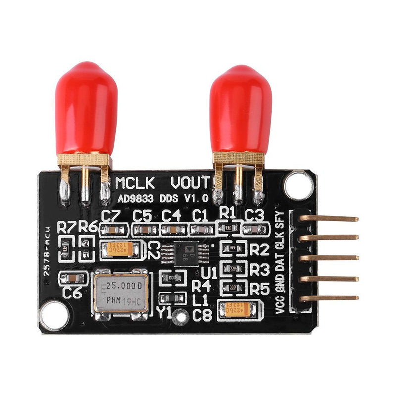 AD9833 DDS Signal Generator Module 0 MHz to 12.5 MHz Square/Triangle/Sine Wave Power 2.3V to 5.5V