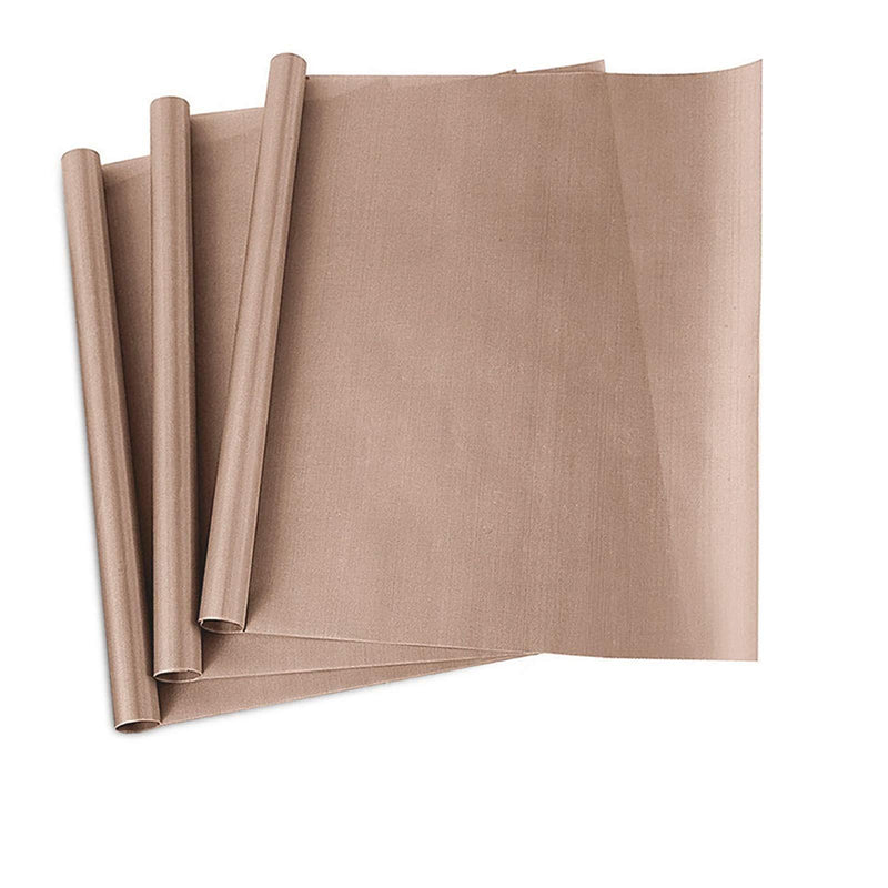 3 Pack PTFE Teflon Sheet for Heat Press Transfer Sheet Non Stick 16 x 20" Heat Transfer Paper Reusable Heat Resistant Craft Mat 16" x 20" 3Pack