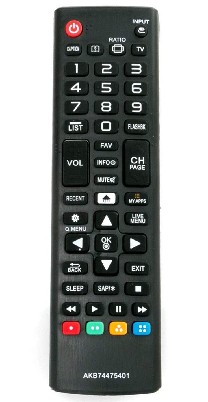 ALLIMITY AKB74475401 Replaced Remote Control fit for LG LCD LED HD TV