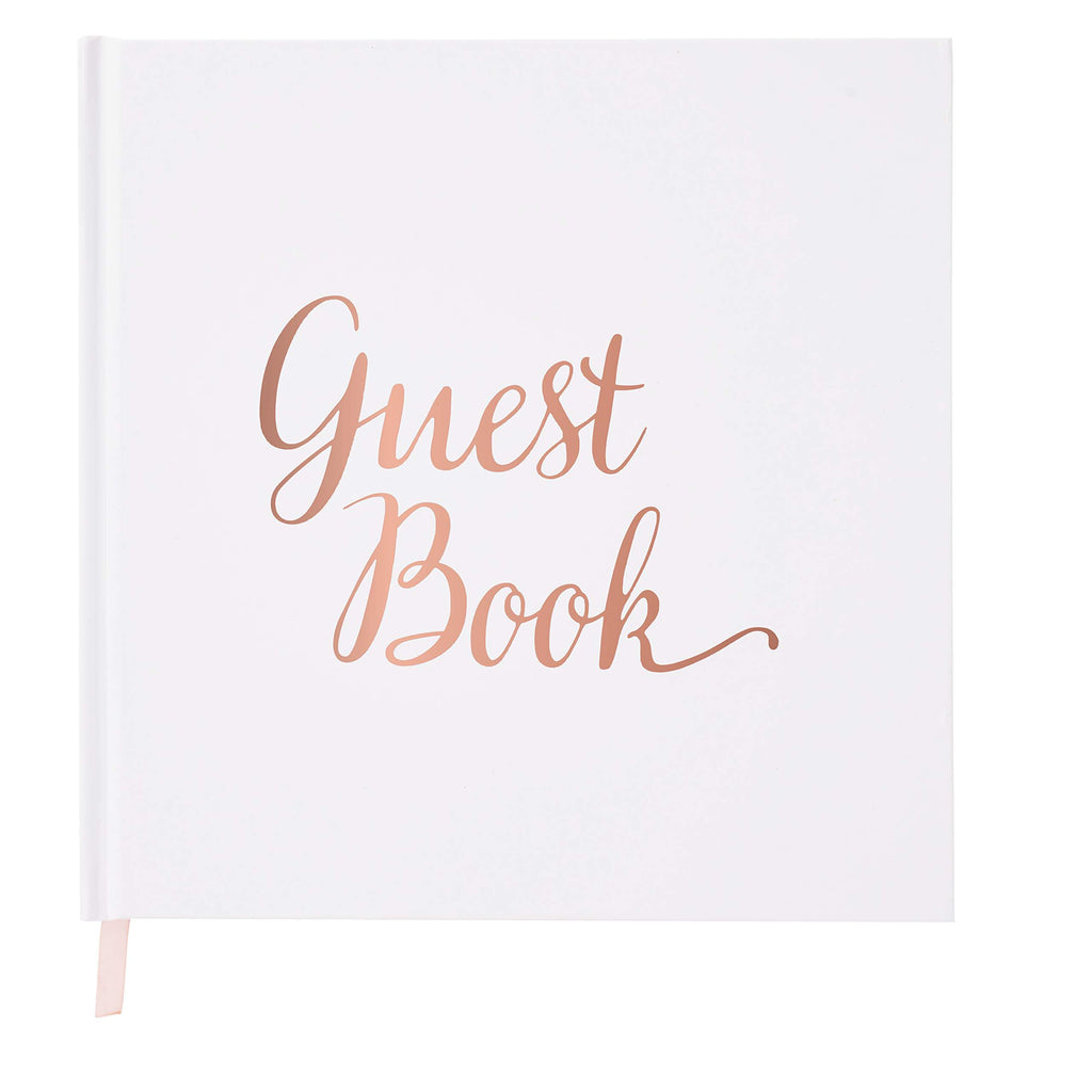 Your Perfect Day Guest Book Rose Gold - Wedding Guest Book Rose Gold - Guestbook - Blank - No Lines