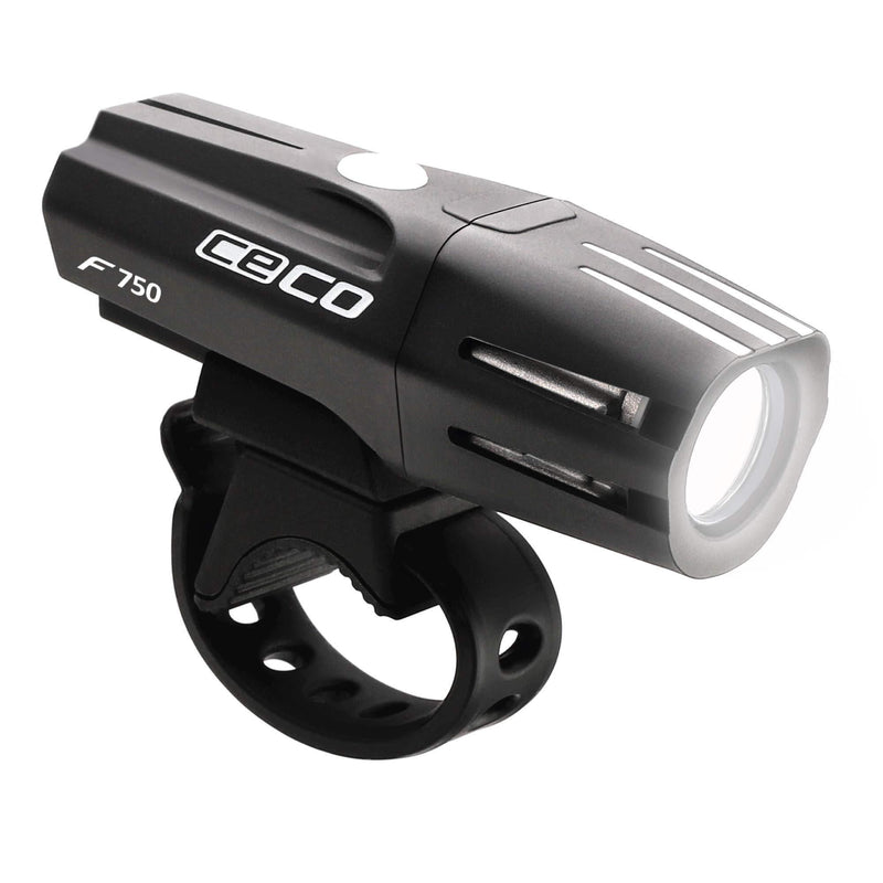CECO-USA: 750 Lumen USB Rechargeable Bike Light – Tough & Durable IP67 Waterproof & FL-1 Impact Resistant – Super Bright Model F750 Bicycle Headlight – for Commuters, Road Cyclists, Mountain Bikers