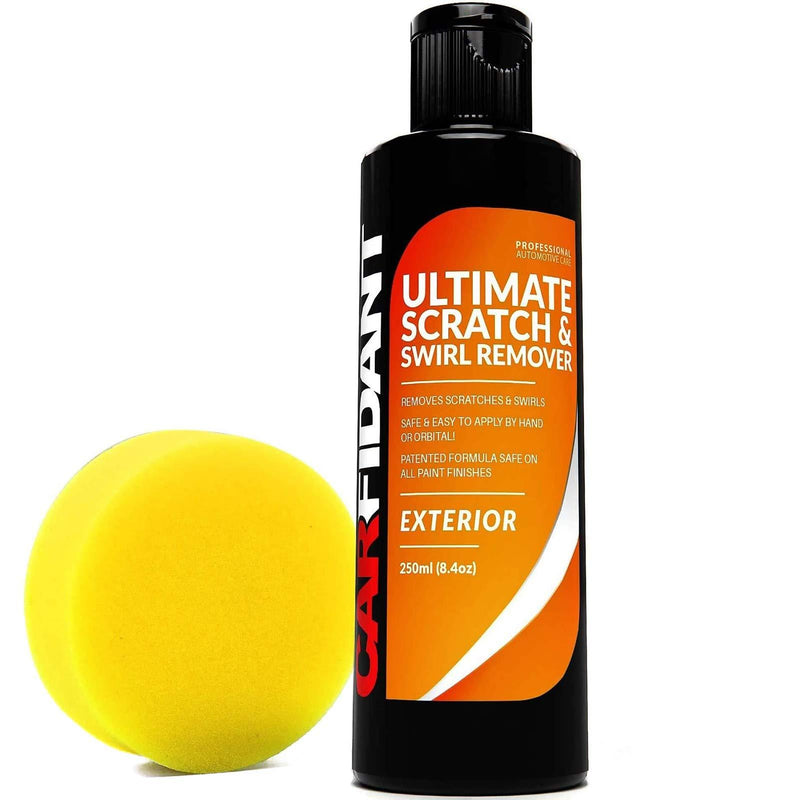 Carfidant Scratch and Swirl Remover - Ultimate Car Scratch Remover - Polish & Paint Restorer - Easily Repair Paint Scratches, Scratches, Water Spots! Car Buffer Kit 250ml