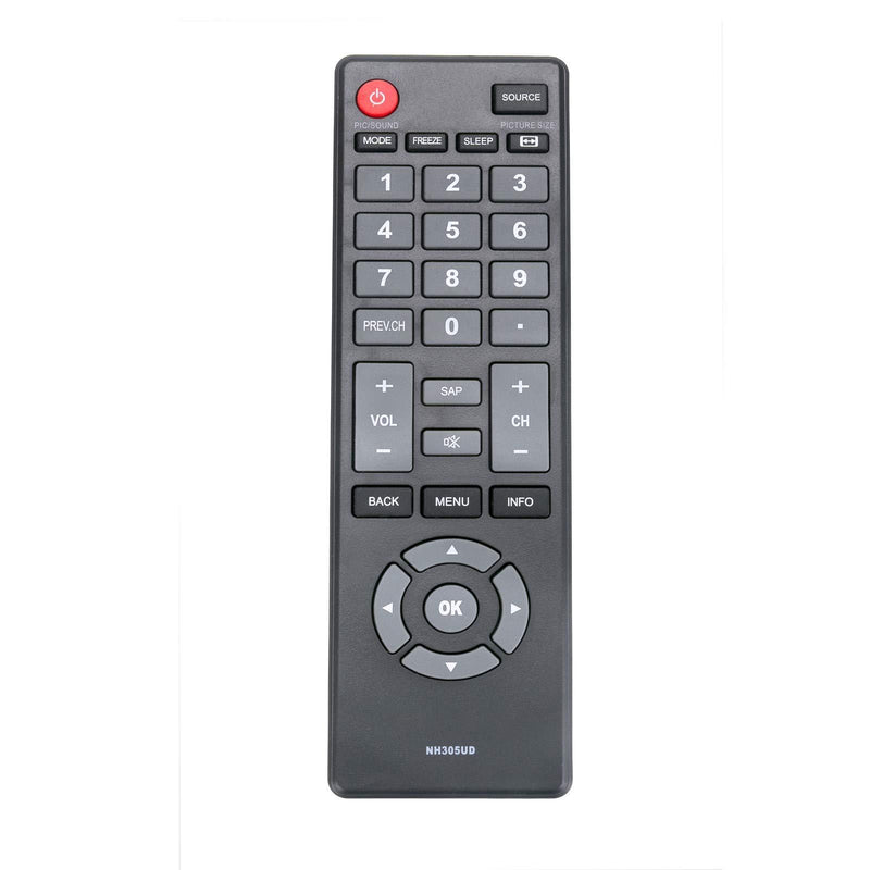 New NH305UD Replaced Remote Control fit for Emerson LCD HDTV LF402EM6 LF402EM6F LF461EM4 LF461EM4A LF501EM4 LF501EM4A LF501EM4F LF501EM5 LF501EM5F LF501EM6F